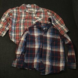 Plaid set of 2